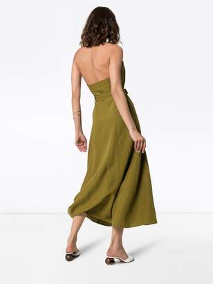 Mara Hoffman Rosemary linen-blend maxi dress