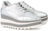 Thumbnail for your product : Stella McCartney Silver Sneak-Elyse platform sneakers