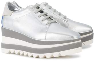 Stella McCartney Silver Sneak-Elyse platform sneakers