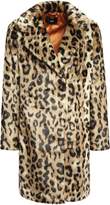 Thumbnail for your product : Line Leopard-print Faux Fur Coat