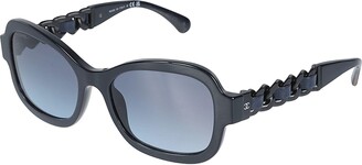 Chanel Rectangular Frame Sunglasses