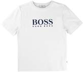 Thumbnail for your product : BOSS Boys Short Sleeve White Logo T-Shirt