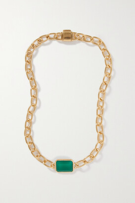 Loren Stewart Bronte Gold Vermeil Quartz Necklace - one size
