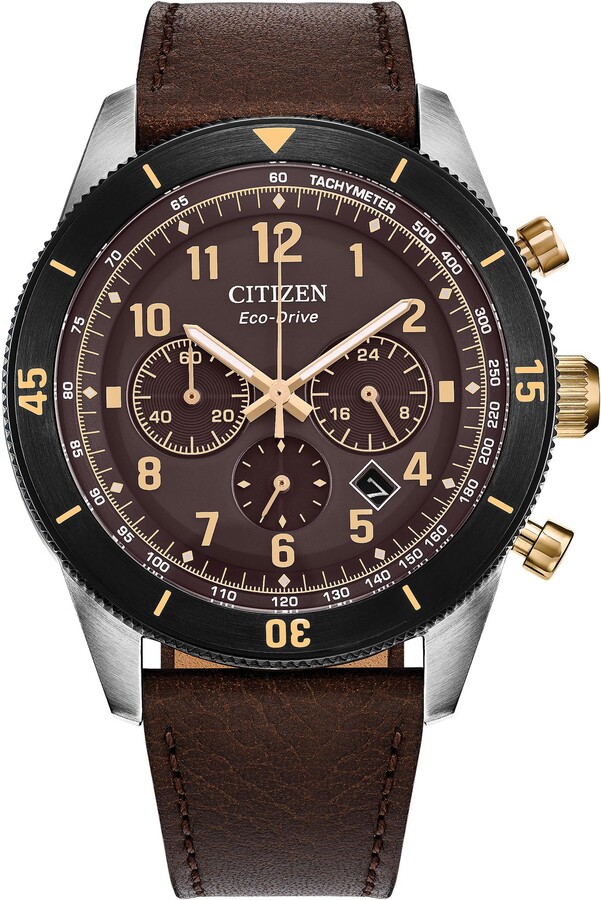 Citizen Mens Eco-Drive Terra Force Chronograph