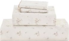 Sunham Callie Floral 200 Thread Count Cotton 4 Pc. Sheet Sets