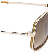 Thumbnail for your product : Marc Jacobs Keyhole Aviator Sunglasses
