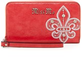 Thumbnail for your product : Miss Me Fleur de Lis Zip Wallet