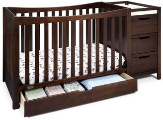 kohls cribs with changing table