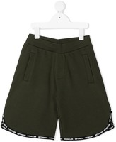 Thumbnail for your product : Moncler Enfant Logo-Trim Cotton Shorts