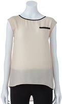 Thumbnail for your product : Apt. 9 crepe top - women's