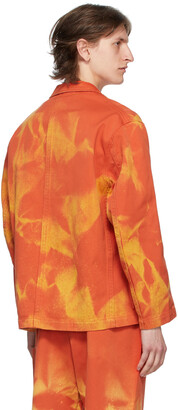 Études Orange Bleached Jacket