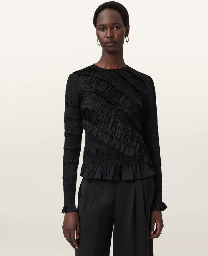 AllSaints Nyla Long Sleeve Top