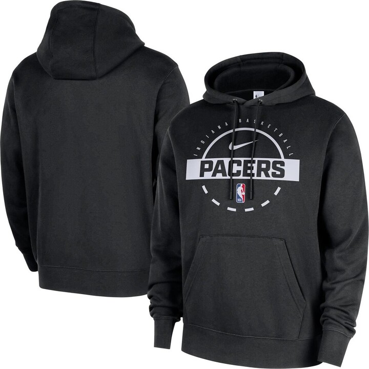 Nike Men's Black Indiana Pacers 2025/26 Authentic Practice Club Pullover Hoodie