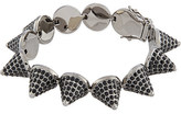 Thumbnail for your product : Eddie Borgo Paved cone bracelet