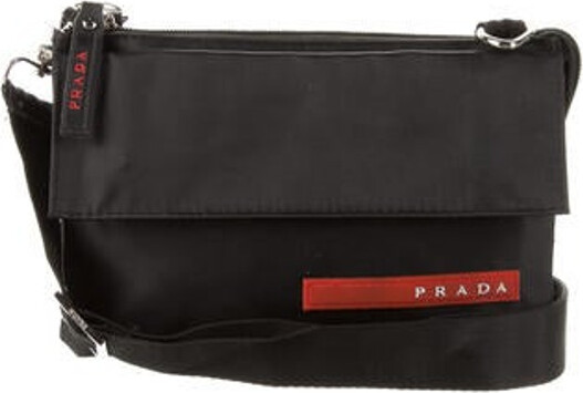 Prada Pouch Detail Messenger Bag - ShopStyle