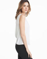 Thumbnail for your product : White House Black Market Open Cross-Back Tank Top