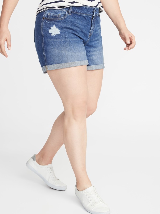 old navy boyfriend shorts 5 inch