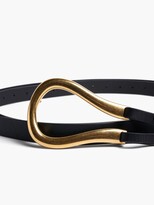 Thumbnail for your product : Bottega Veneta Loop Leather Belt - Black