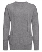 Thumbnail for your product : Jaeger Cashmere Pocket Sweater