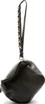Thumbnail for your product : Givenchy Black Leather Pandora Wristlet Pouch