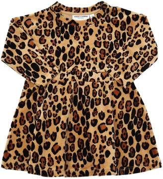 Mini Rodini Leopard Print Chenille Dress