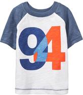 Thumbnail for your product : Old Navy Raglan-Sleeved Graphic Tees for Baby