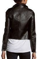 Thumbnail for your product : Saks Fifth Avenue RED Faux Leather Moto Jacket