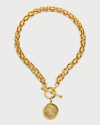 Ben-Amun Moroccan Coin Double-Chain Necklace