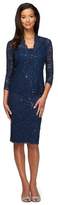 Thumbnail for your product : Alex Evenings Lace Dress & Jacket