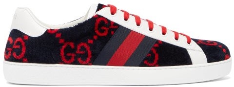 gucci ace gg trainers