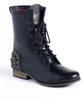 Thumbnail for your product : Betsey Johnson Kinderr Studded Leather Boots