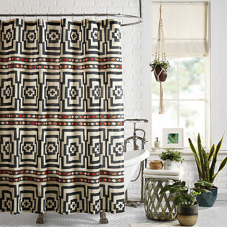 Justina Blakeney Hypnotic Shower Curtain