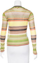 Thumbnail for your product : Missoni Sheer Long Sleeve Top