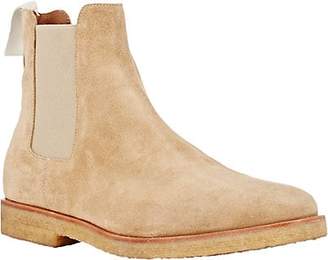 Common Projects Men's Suede Chelsea Boots - Lt. brown