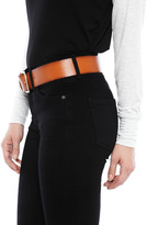 Thumbnail for your product : Linea Pelle Sullivan Military Belt with Metal Tip