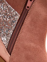 Thumbnail for your product : Very Girls Glitter Ankle Boots Taupe