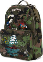 Thumbnail for your product : Valentino Garavani tattoo embroidered backpack