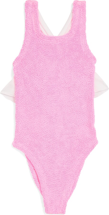 Hunza G Ruffle-Trim Lara Swimsuit