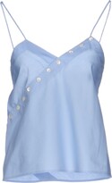 Thumbnail for your product : Courreges Top Sky Blue