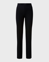 Thumbnail for your product : Akris Punto Francoise Slim-Straight Pants, Black