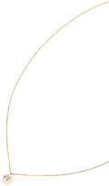 Thumbnail for your product : KatKim 18kt yellow gold Oasis diamond pearl pendant necklace