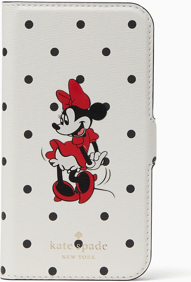 Kate Spade Disney X New York Minnie Mouse Folio Iphone 12/12