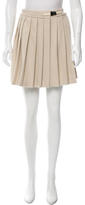 Thumbnail for your product : Mulberry Pleated Wool Skirt