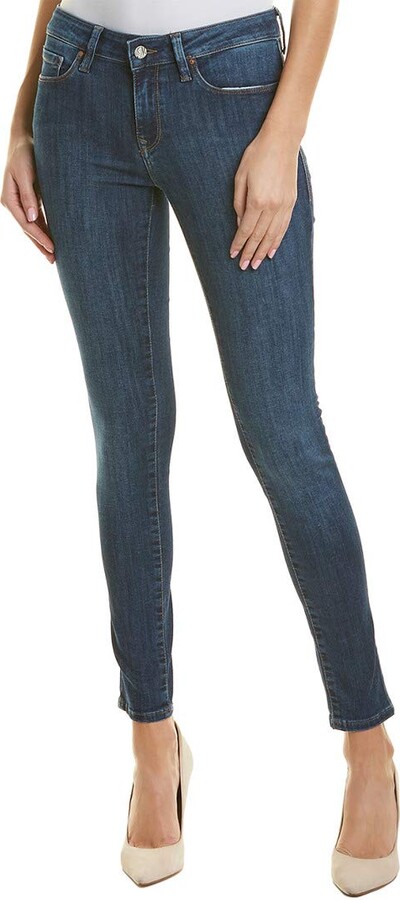 Mavi Womens Adriana Mid Rise Super Skinny Jeans 