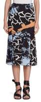 Thumbnail for your product : Proenza Schouler Silk Midi Skirt