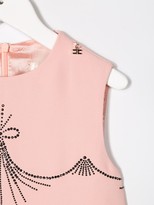 Thumbnail for your product : Elisabetta Franchi La Mia Bambina Embellished Shift Dress