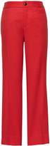 Thumbnail for your product : Banana Republic Petite Logan Trouser-Fit Cropped Stretch Linen-Cotton Pant