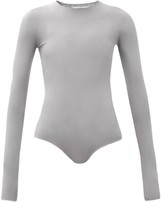 Thumbnail for your product : Maison Margiela Jersey Bodysuit - Grey