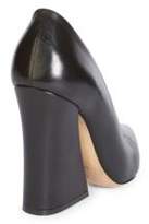 Thumbnail for your product : Dries Van Noten Leather Wedge Pumps