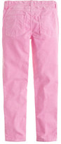 Thumbnail for your product : J.Crew Girls' garment-dyed stretch toothpick cord